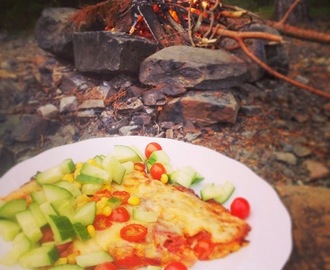 Glutenfri søtpotetpizza