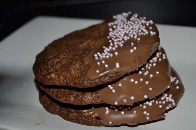 Peanøttsmør Brownie Cookies