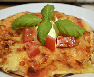 Meksikansk pizza med Chorizo