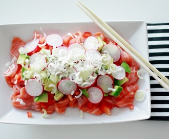 Sommerens hurtigmiddag #1: Sashimi