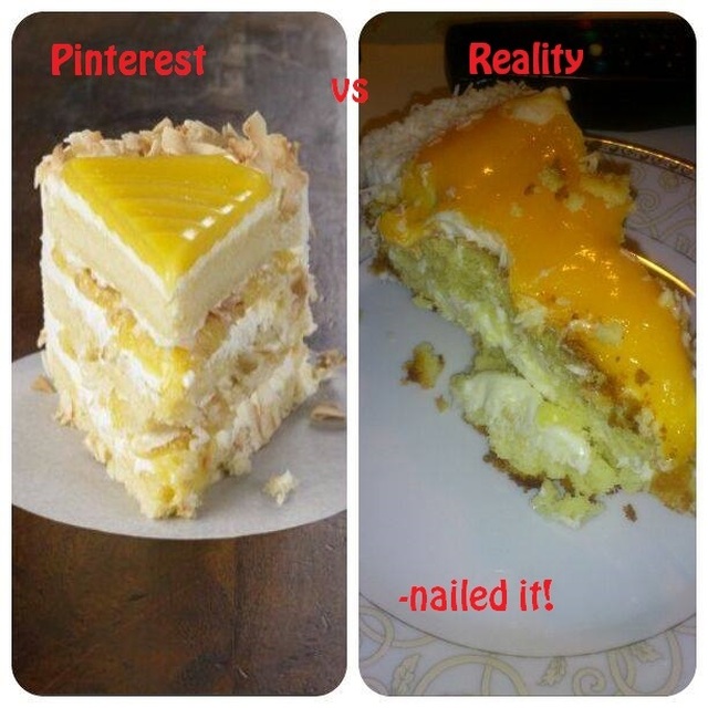Pinterest VS Virkeligheten