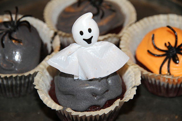 Halloween muffins