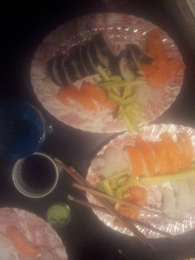 Hjemmelaget sushi