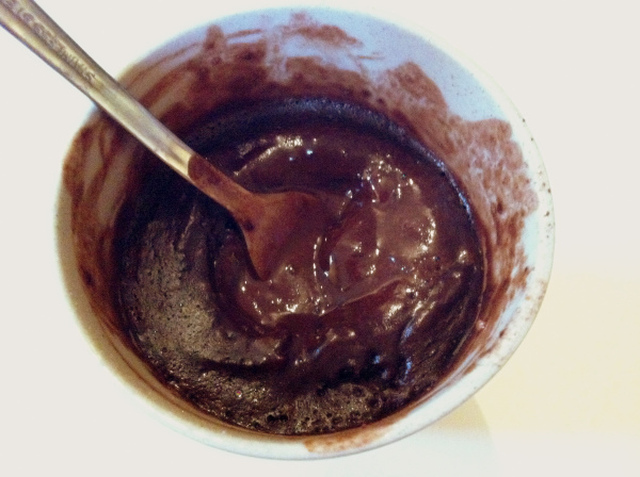 Sjokoladefondant i kopp