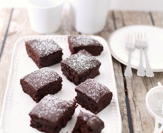 Saftige og sunne brownies