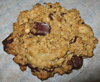 Peanøtt- og sjokoladecookies