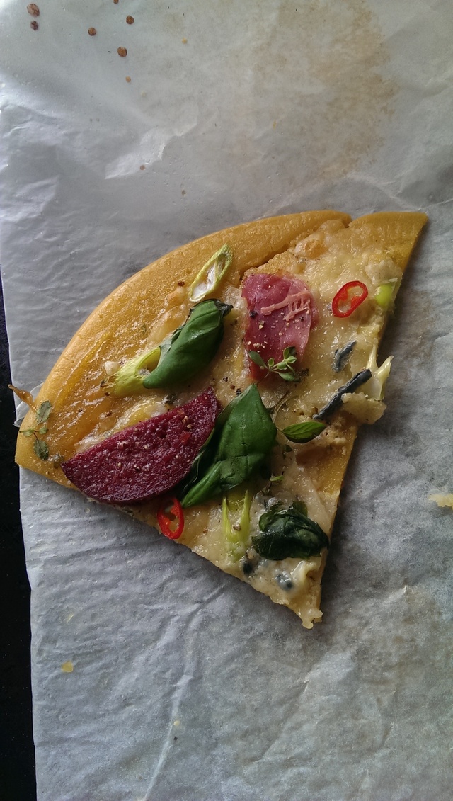 Glutenfri kikertpizza