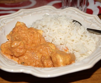 Kylling tikka masala, ny og forbedret versjon