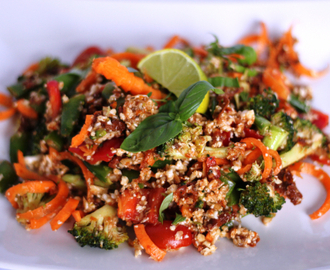 Supersunn raw food salat.