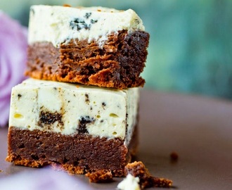 Oreo ostebrownie