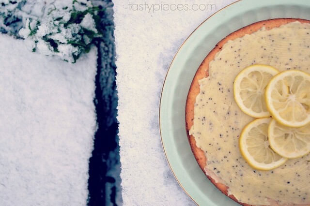 Sitronkake med Chia