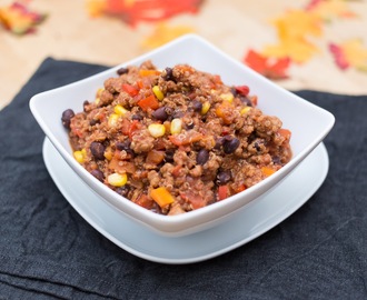 Proteinrik chili sin carne