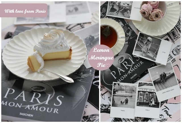 Lemon Meringue Pie with love from Paris