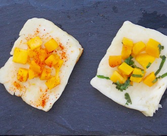 Grillet ost og mango