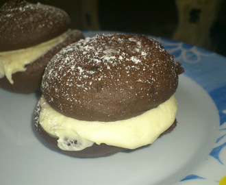 Whoopie pie med sjokolade