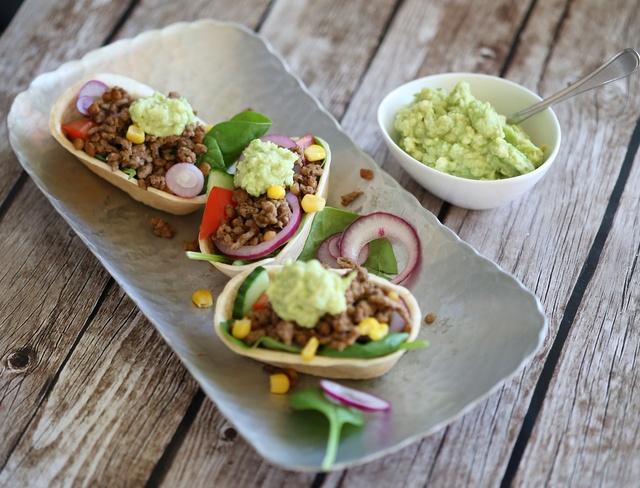 Mini-taco med ekstra godt fyll