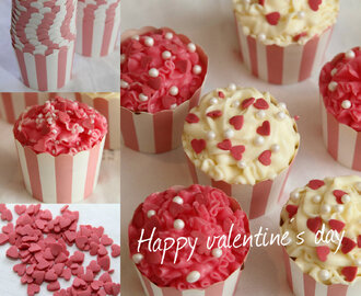 Valentine's cupcakes