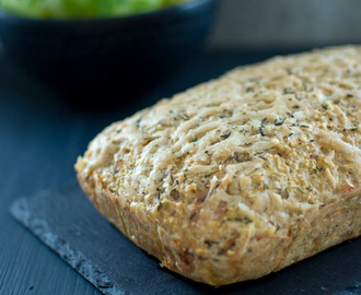 Proteinbrød med innbakt ost & skinke