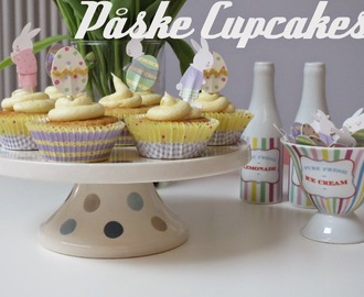 Påske cupcakes med appelsin frosting