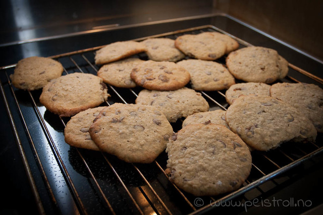 Cookies med banan og havregryn