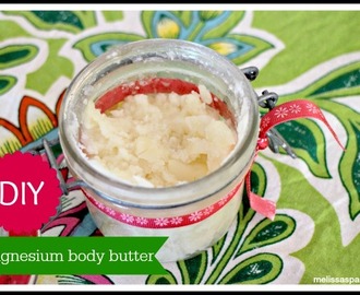 Magnesium body butter