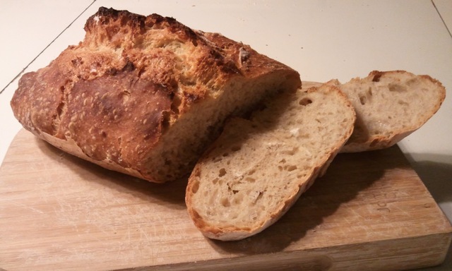 Elte-fri langtidshevet brød - super enkel og vanvittig godt!!