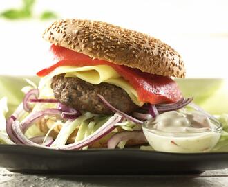 Hjemmelaget burger