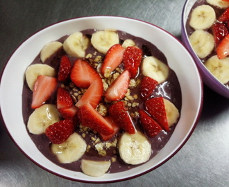 Slik lager du hjemmelaget Acai bowl