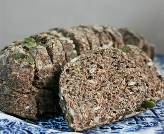 Raw food brød som ser ut som brød