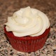 Cupcake med salt-karamell og yoghurt frosting