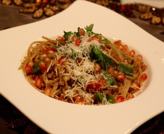 Tandoori spaghetti med parmesan
