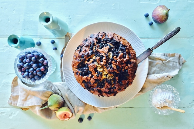 Blueberry-Banana Bread