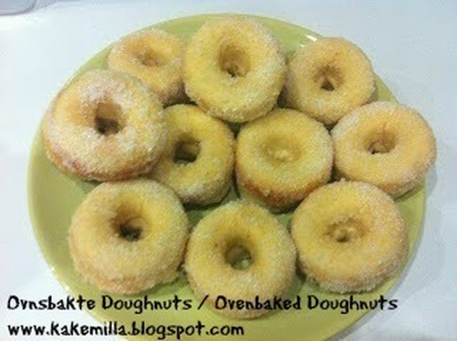 Ovnsbakte Doughnuts / Baked Doughnuts