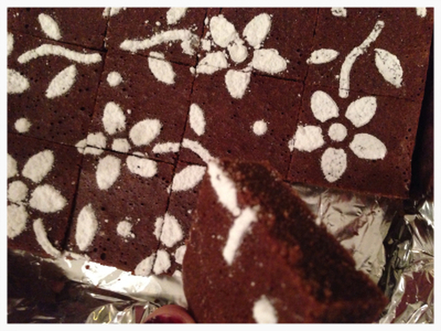 Sjokoladekake / Brownies med speltmel
