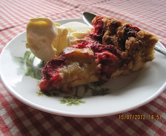 Jordbær kake