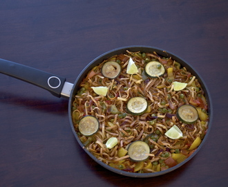 Fideuà paella