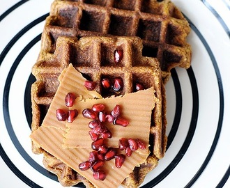 Belgiske vafler med søtpotet - glutenfri