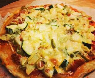 Vegetarpizza – LCHF diett dag LXXIV (veiedag)