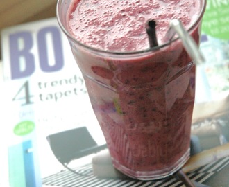 Blåbær smoothies, en deilig start på dagen :-)