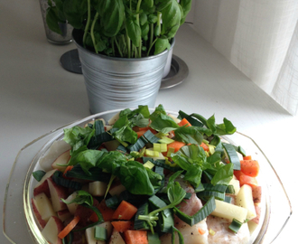 Middagstips: Fiskerett med torsk og grønnsaker i form