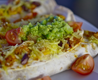 Enchiladas med guacamole