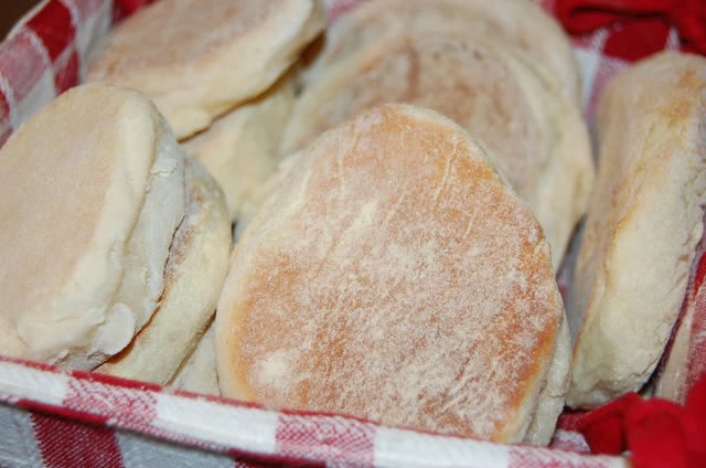 Engelske frokost muffins.