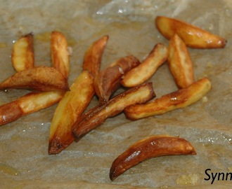 Pommes frites på en sunnere måte