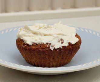 Lavkarbo gulrotmuffins