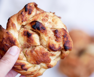 Kanelknuter med kanelfyll - akkurat som de skal være, men uten sukker eller helsekostprodukter