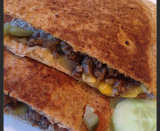 Hamburger Quesadilla