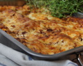 LASAGNE MED HVIT SAUS AV CREME FRAICHE