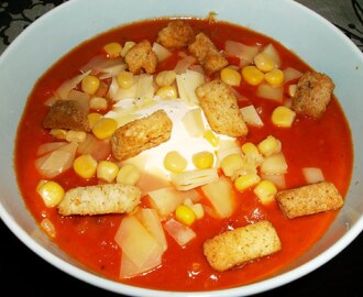 Mexikansk tomatsuppe