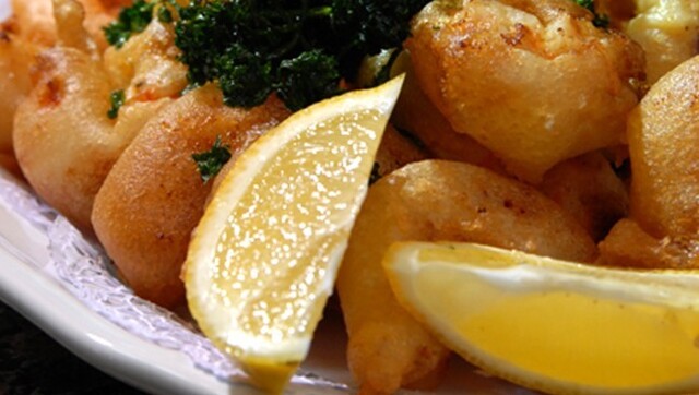 Scampi fritti