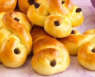 Tradisjonelle lussekatter